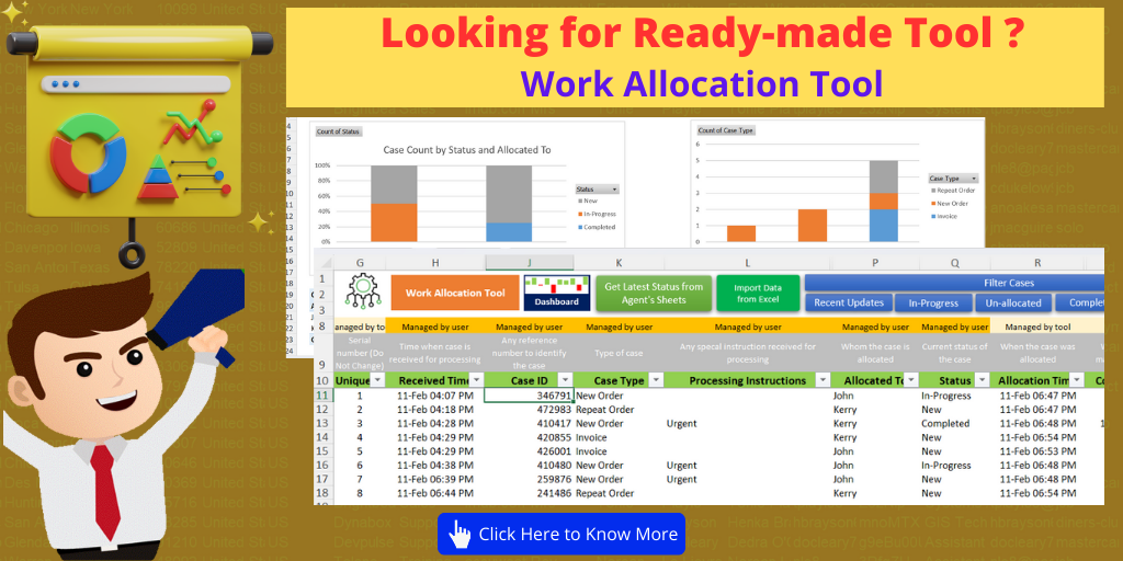 Work Allocation Tool Banner