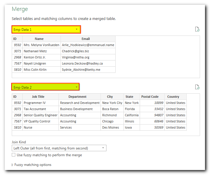 Join Multiple Excel Tables with Power Query