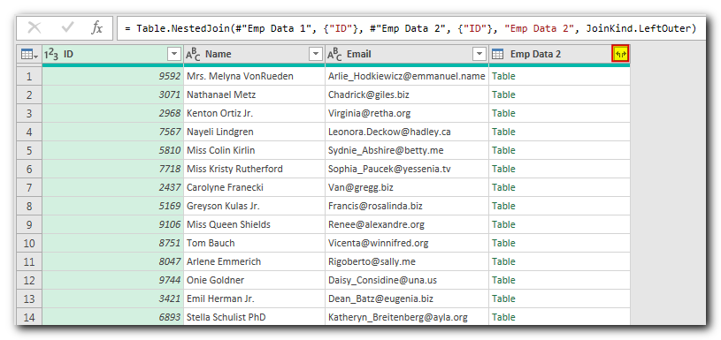 Join Multiple Excel Tables with Power Query