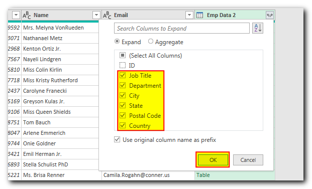 Join Multiple Excel Tables with Power Query