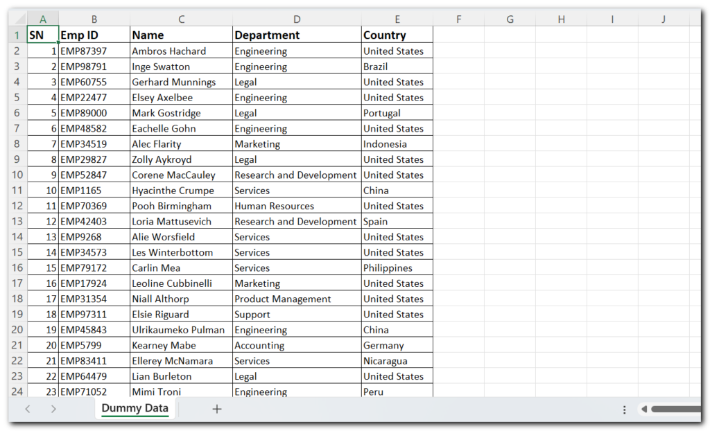 Split Data using Power Query