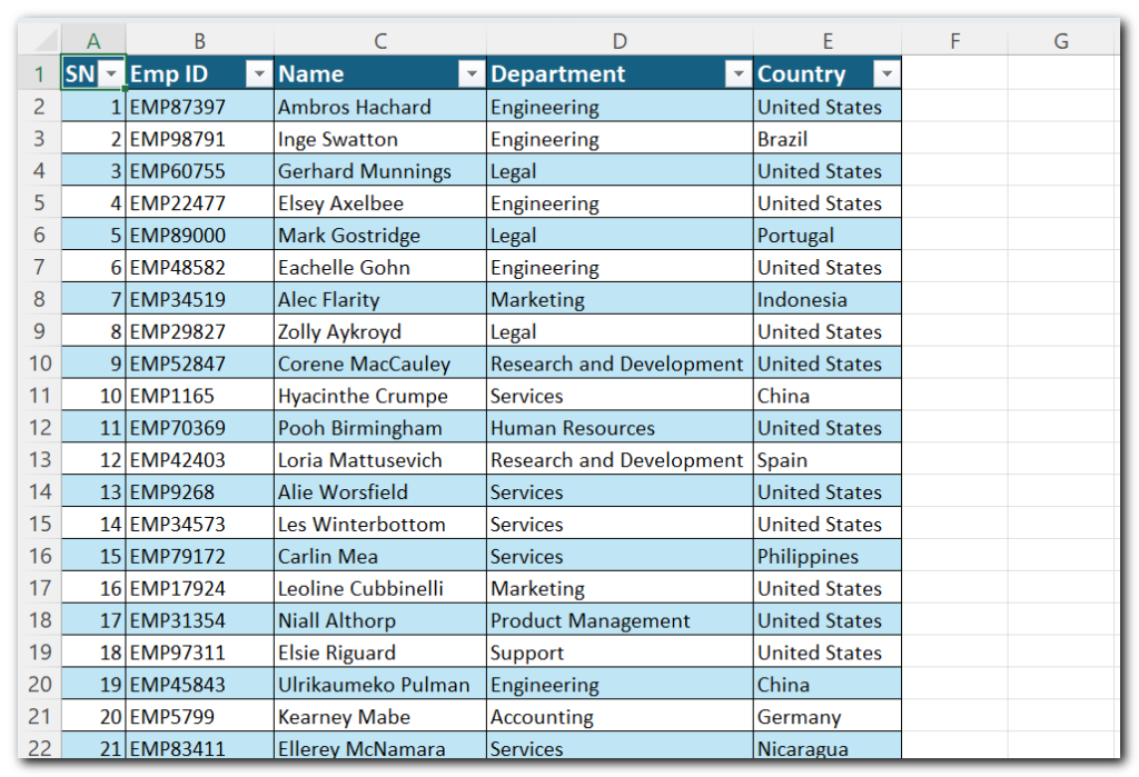 Split Data using Power Query