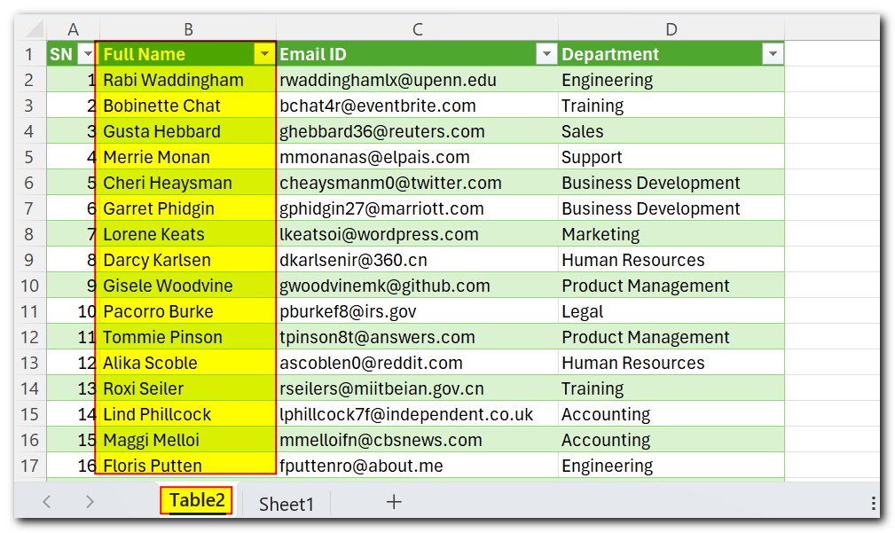 Merge Columns using Power Query