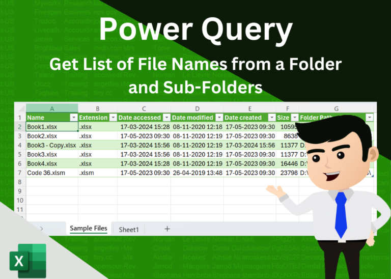 Streamline Your File Organization with Power Query: A Step-by-Step Guide
