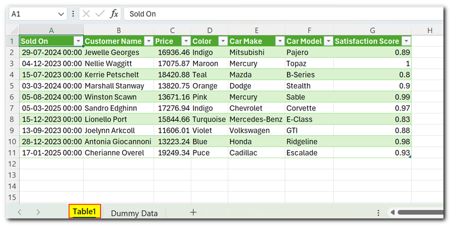 Filter Data in Power Query