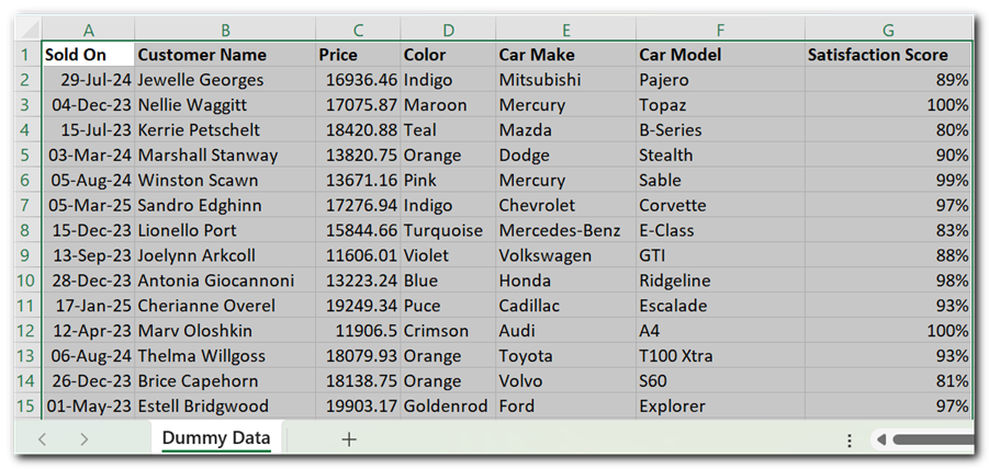 Filter Data in Power Query