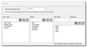 Work Allocation Tool