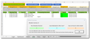 Work Allocation Tool