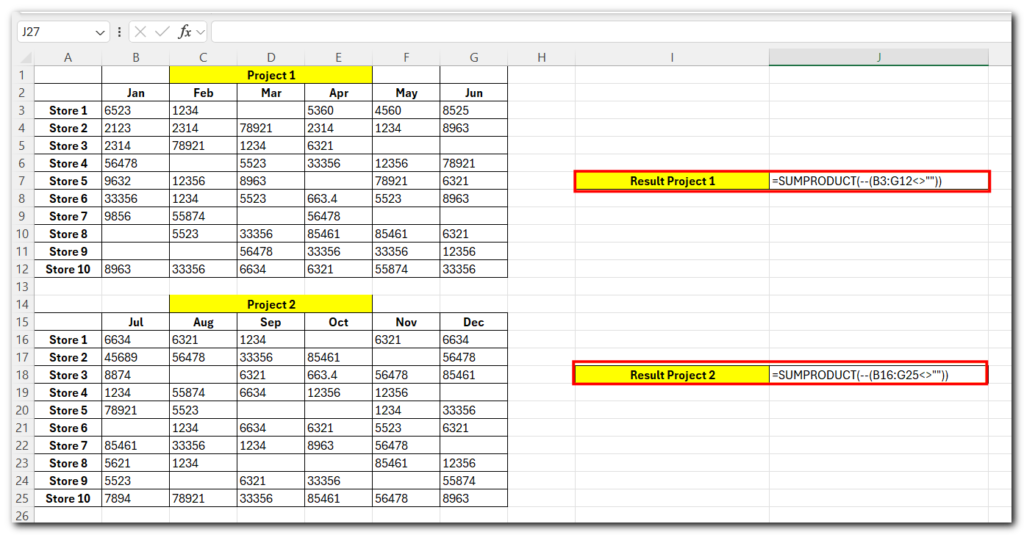 How to Count Non Blank Cells in Excel - 3 Quick Ways 4 How to Count Non Blank Cells in Excel - 3 Quick Ways