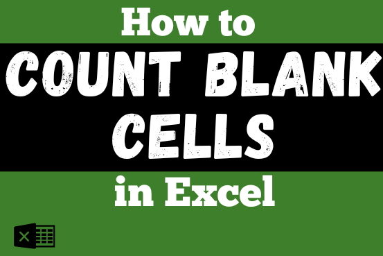 Count blank cells in excel