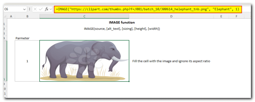 Excel IMAGE function - quick way to insert picture in cell with formula 3 Excel IMAGE function - quick way to insert picture in cell with formula