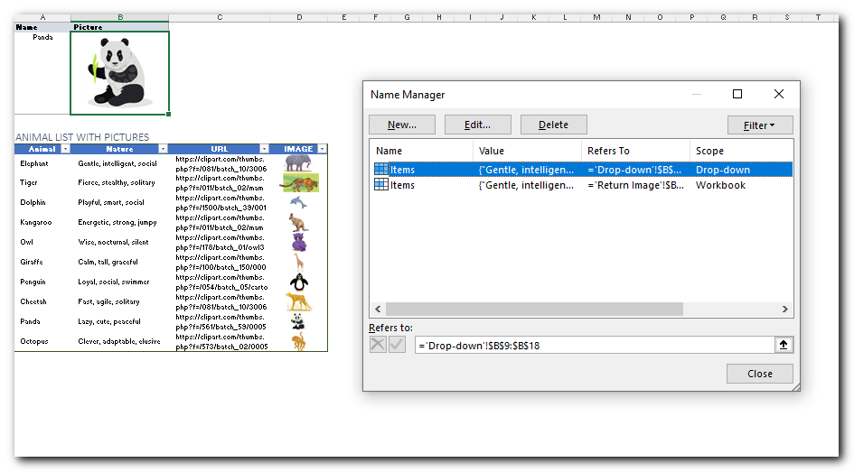 Excel IMAGE function - quick way to insert picture in cell with formula 5 Excel IMAGE function