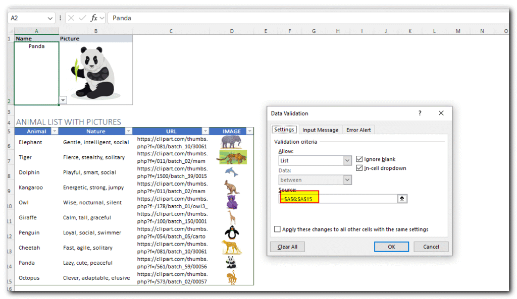 Excel IMAGE function - quick way to insert picture in cell with formula 6 Excel IMAGE function - quick way to insert picture in cell with formula