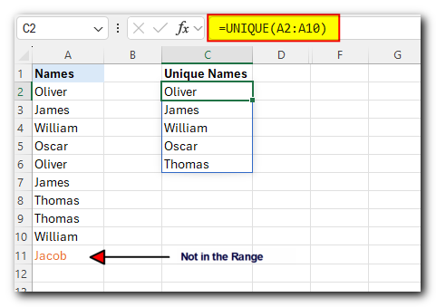 Spill Ranges in Excel: Dynamic Formulas Made Easy 6 Spill Ranges in Excel: Dynamic Formulas Made Easy