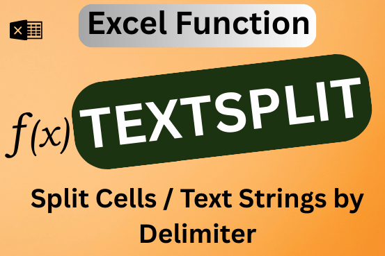 TEXT SPLIT Function in Excel