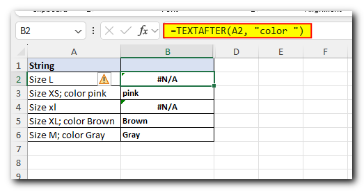 Excel TEXTAFTER function: retrieves text that appears after a specified character or word. 8 Excel TEXTAFTER function: retrieves text that appears after a specified character or word.