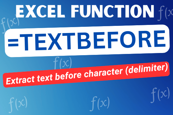 excel function textbefore